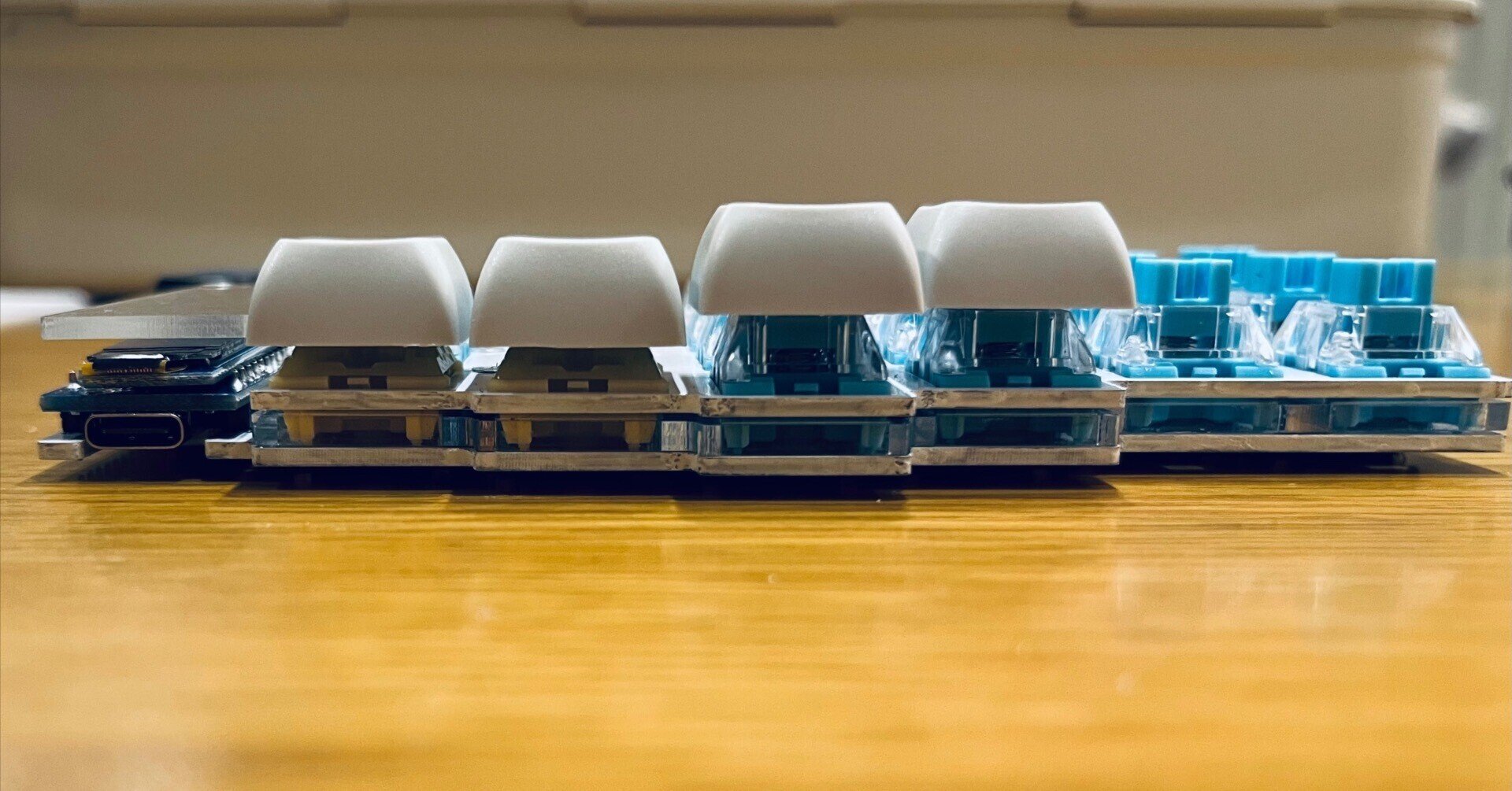 Keyball44|キースイッチ交換でロープロファイル化へ|mame Keyball44|キースイッチ交換でロープロファイル化へ|mame