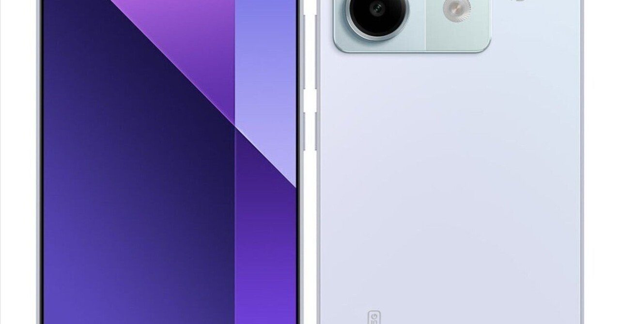 シャオミ Redmi Note 13 日本語版 オーロラパープル S71