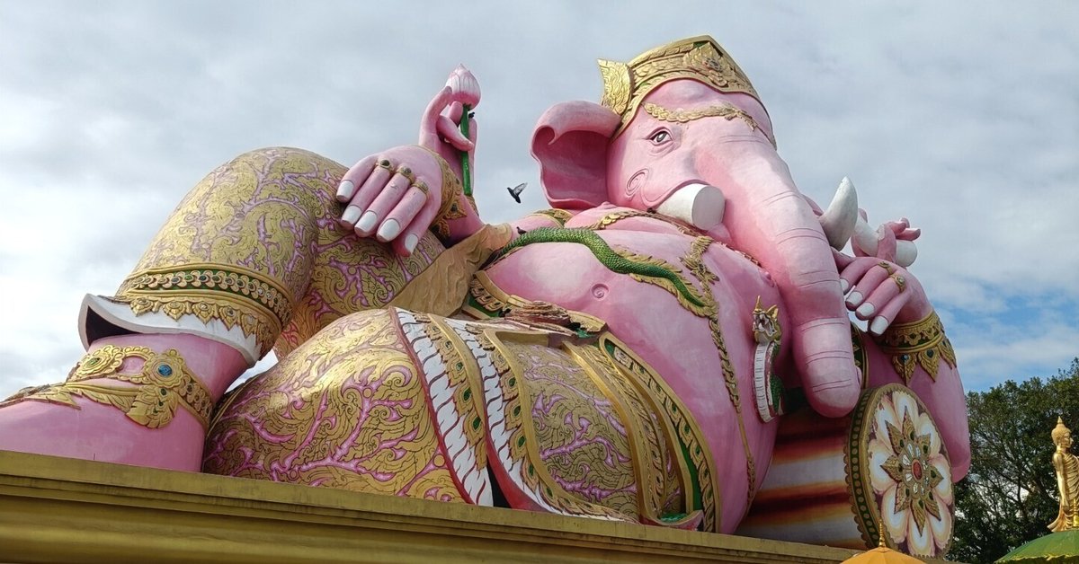 ピンクガネーシャを見に行ってきました🥹｜ふくちゃん