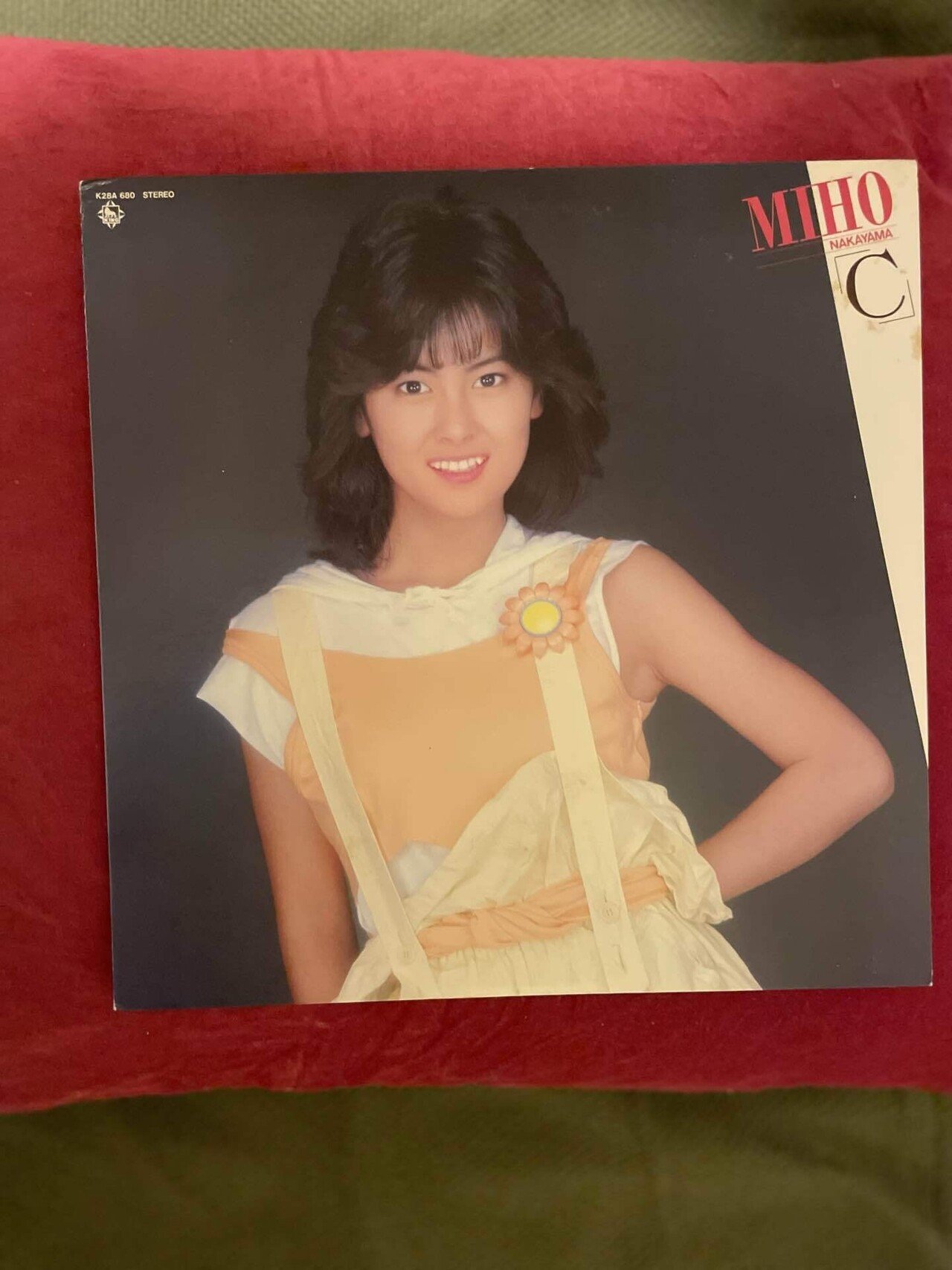 貴重 中山美穂デビュー「C」イベント サイン&写真 中山美穂 サイン 「C」デビューイベント