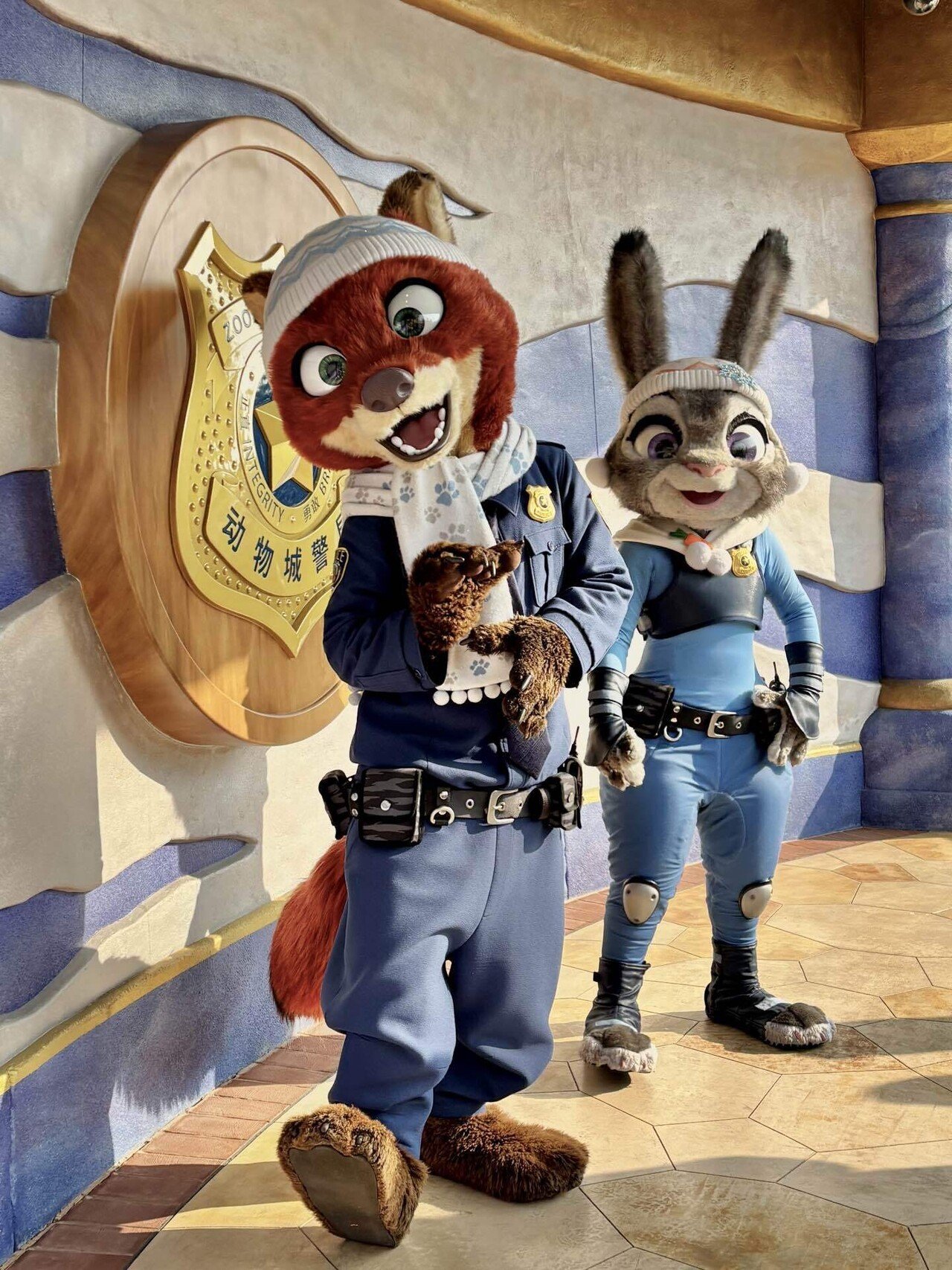 ズートピア　zootopia 上海ディズニー　パペットご相談によっては値下げ可能 ズートピアヲタクが上海ディズニーランドに行った話 ④SHDR攻略