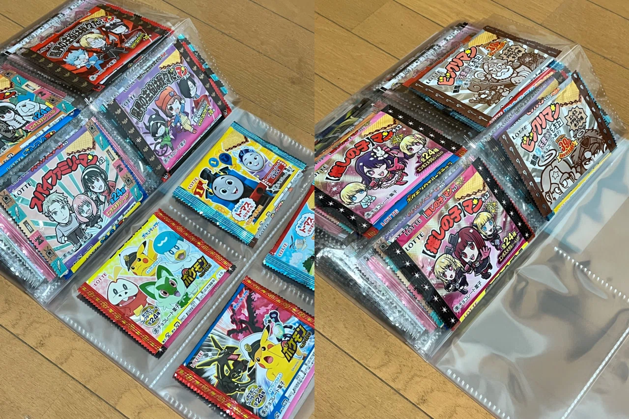 おまけ付きチョコウエハースのパッケージコレクション！｜よもよも