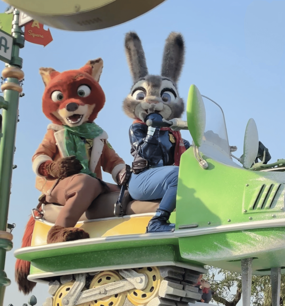 ズートピア zootopia 上海ディズニー パペット ズートピア zootopia