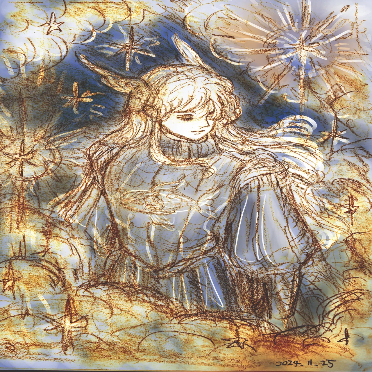 お絵描き反省会：体力か品質か…そもそも無駄な足掻きなのか｜Lamiel