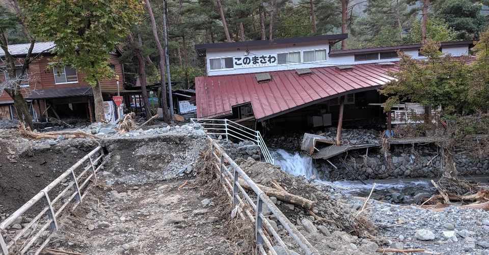 台風被害を受けたキャンプ場でボランティアをしてみて ぬのちゃん Note