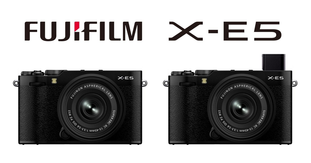 X-E5 ポップアップファインダー採用！？｜Kenichi Masuo