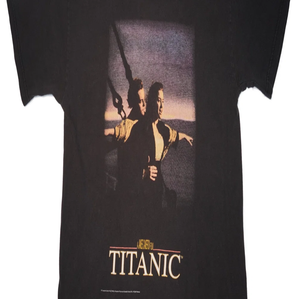 Titanic タイタニック　ヴィンテージ　映画 Tシャツ 1998年公開 映画『Titanic（タイタニック）』ヴィンテージTシャツ