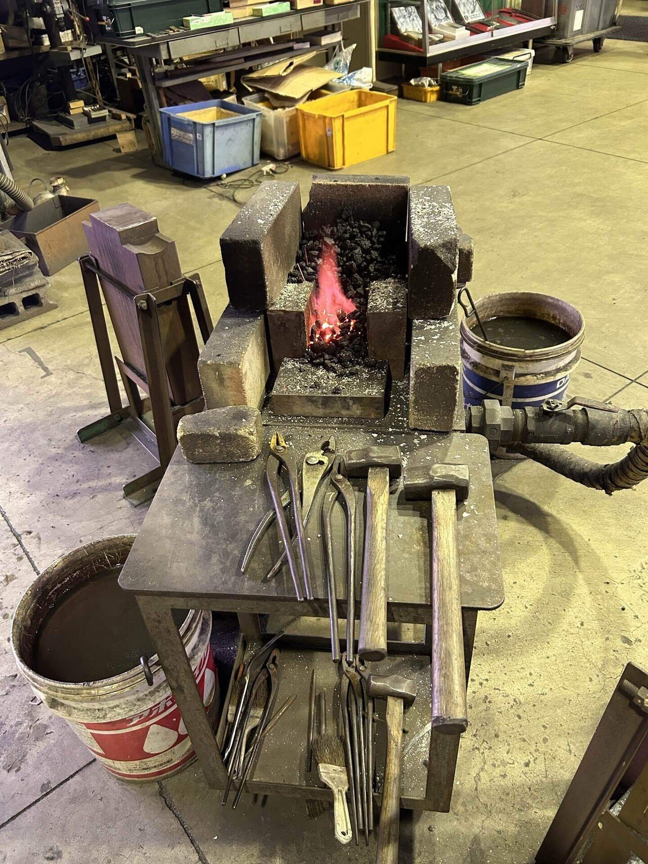 五寸釘でペーパーナイフ作り体験｜yumi