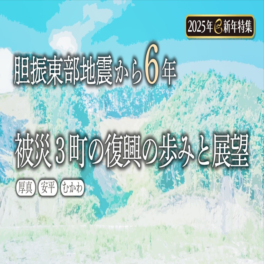 新年特集2025】北海道胆振東部地震から6年／被災3町の復興本格化｜e