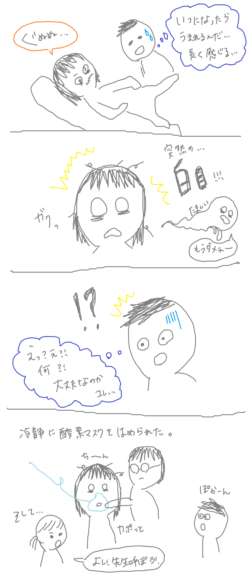 出産レポ いきみ逃し地獄 先生登場 ならきち Note