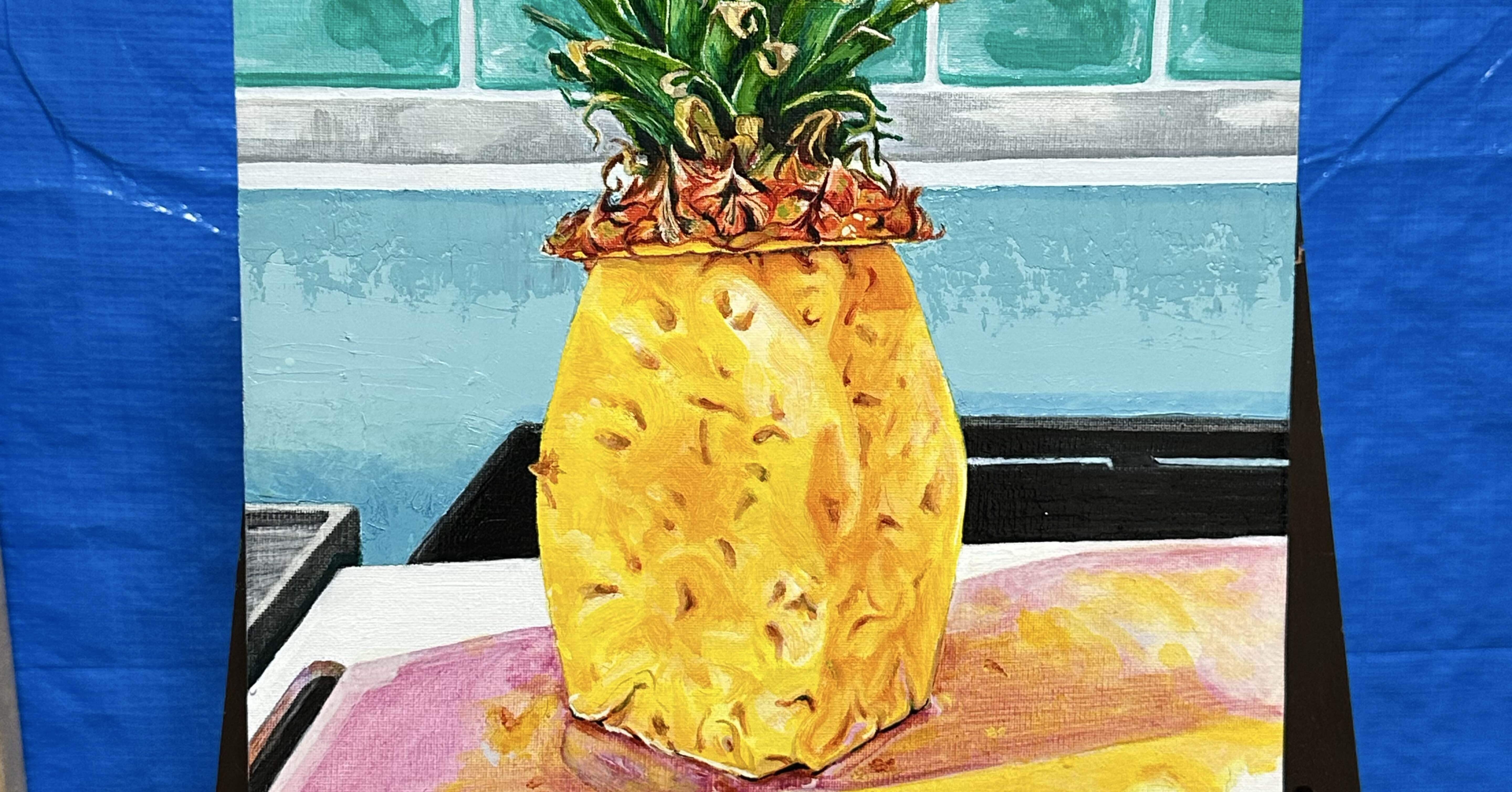 🍍commissionの油絵🍍｜波多波多