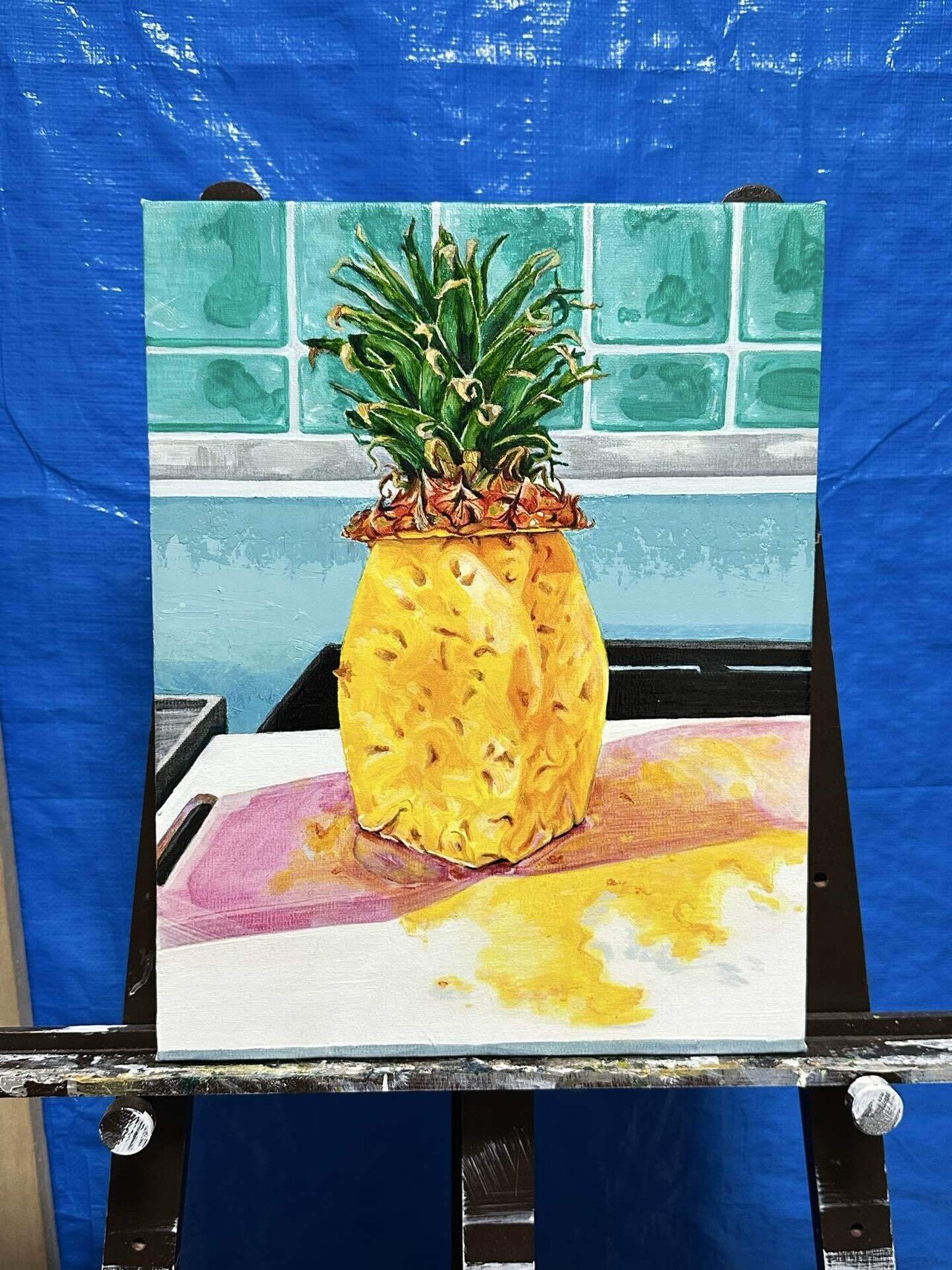 🍍commissionの油絵🍍｜波多波多