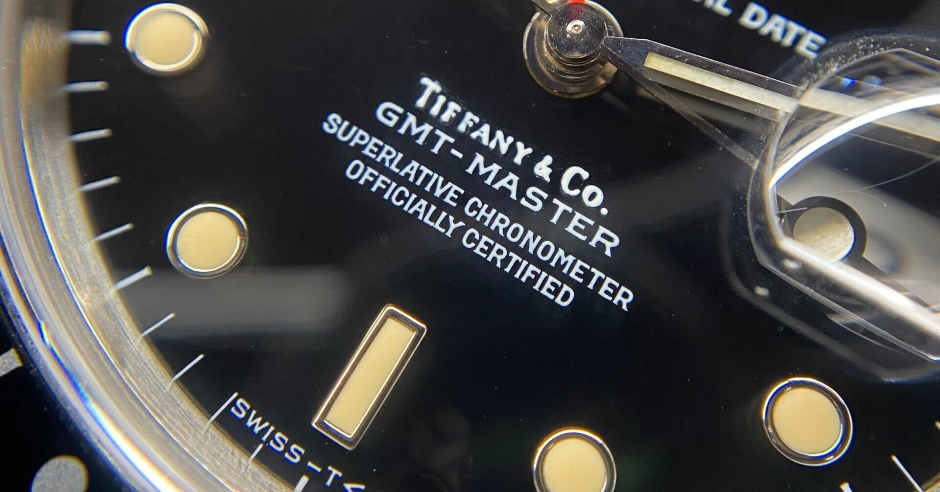 ティファニーWネーム！ロレックス GMTマスター「Ref.16700」 E7番