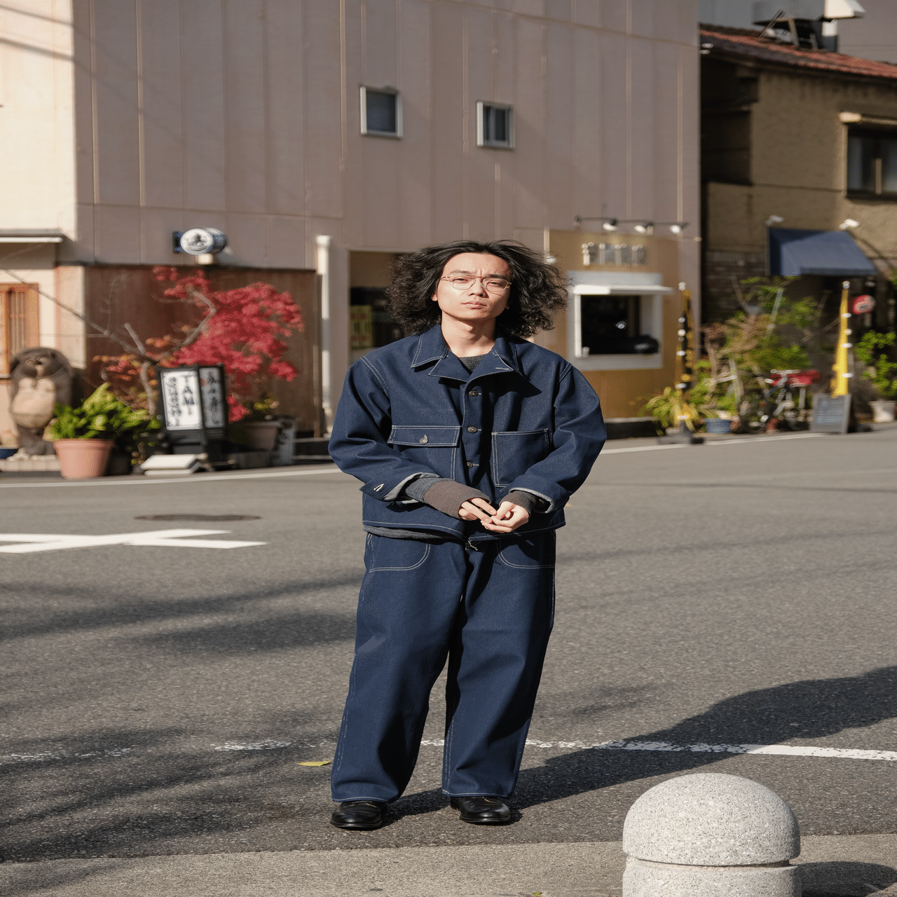 FAUVES CARPENTER JACKET - DENIM- size5 FAUVESを紐解く -DENIM