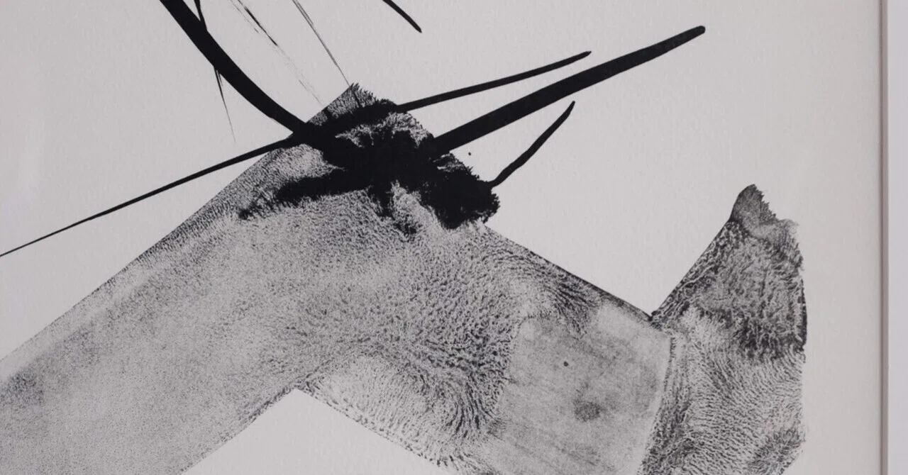 20241218 篠田桃紅作品｜LAPIN ART GALLERY Dai sakamoto