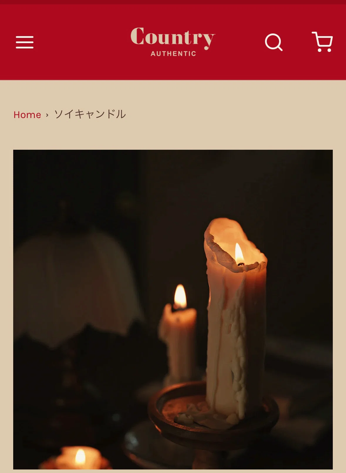 キャンドルを育ててみる🕯️｜M.M