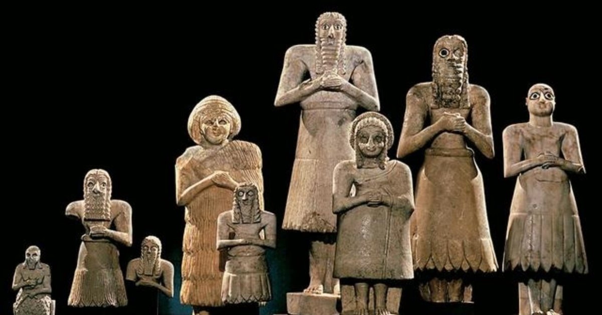 ☆戦士の彫刻のあるの楔形文字の粘土板☆メソポタミア☆ 1-