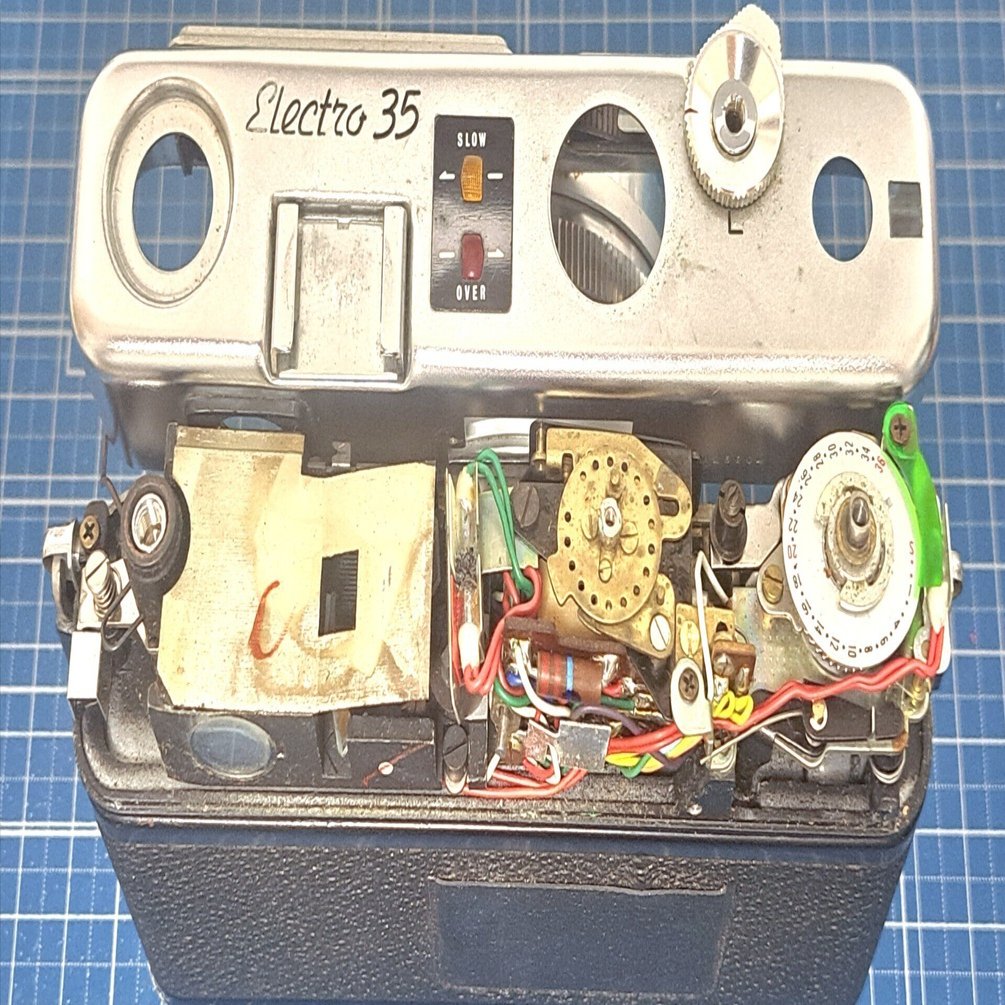 📷 ヤシカエレクトロ35分解、パーツ取り｜GR宮前