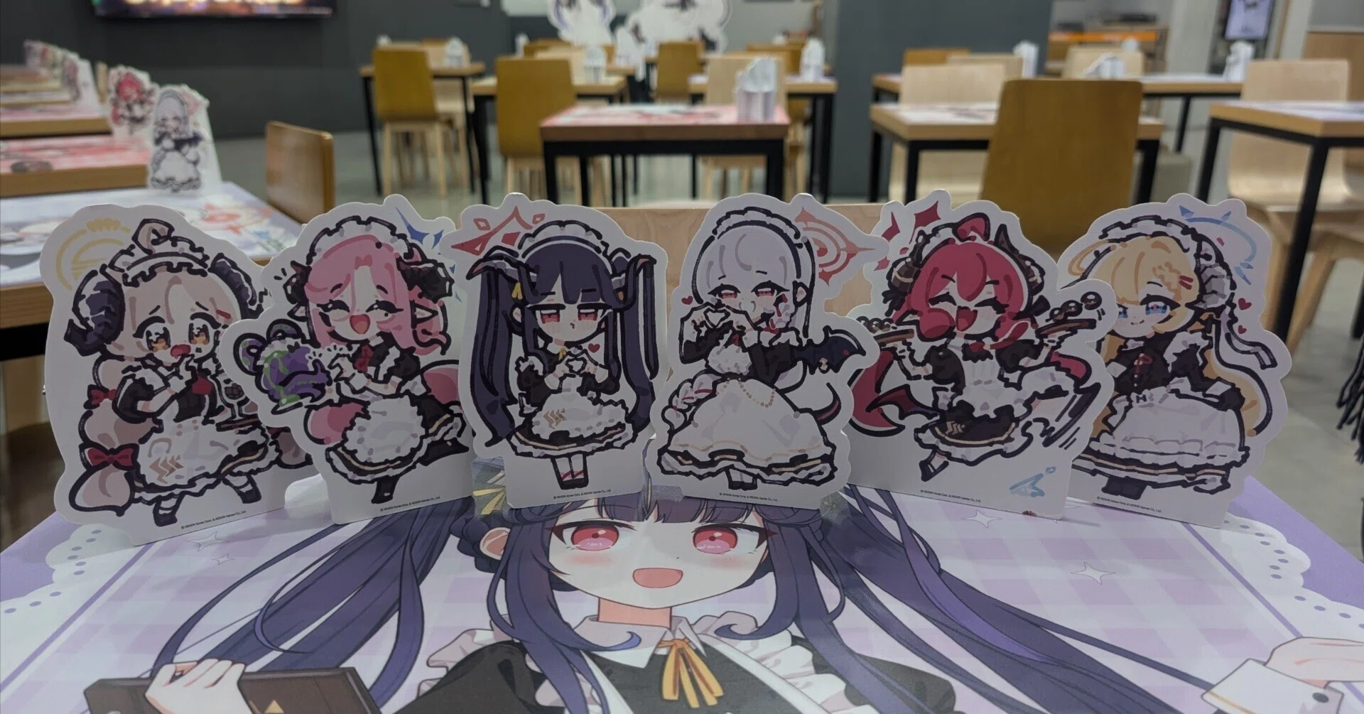 韓国・ブルアカカフェに行ってみた｜なのでしゅ