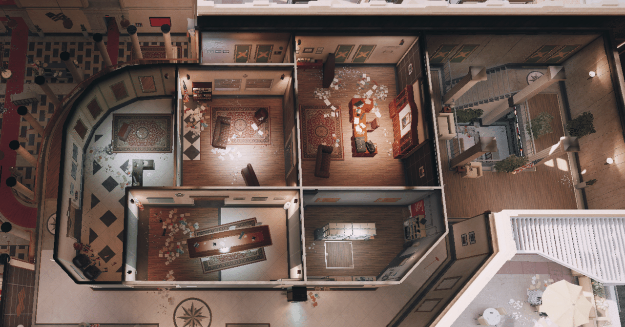 R6S教科書 マップ知識 防衛 銀行 2階｜okomesh