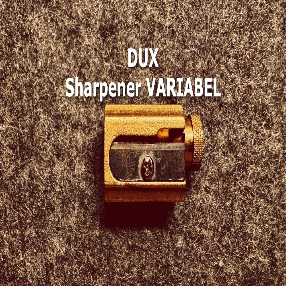 ドイツ製 DUX(ダックス) シャープナー 3段階調整 鉛筆削り 職人技が光る「一生ものの鉛筆削り」【DUXシャープナーVARIABEL】｜Kei