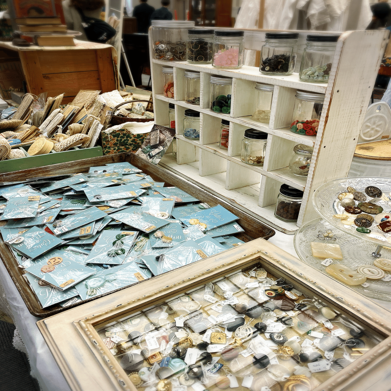 12/21-22 熊本市の古町蚤の市に出展します｜めいこ＠旅するボタン屋