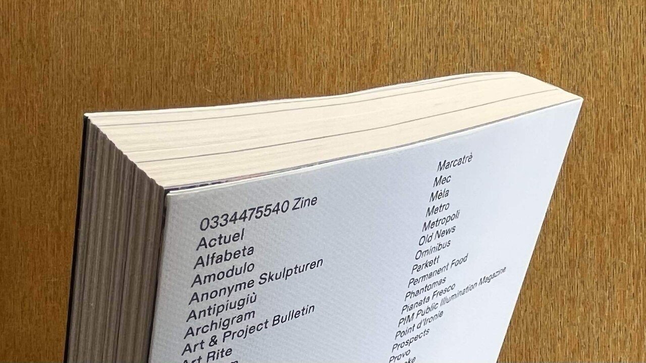 Construction of the Universe - Artists' Magazines and