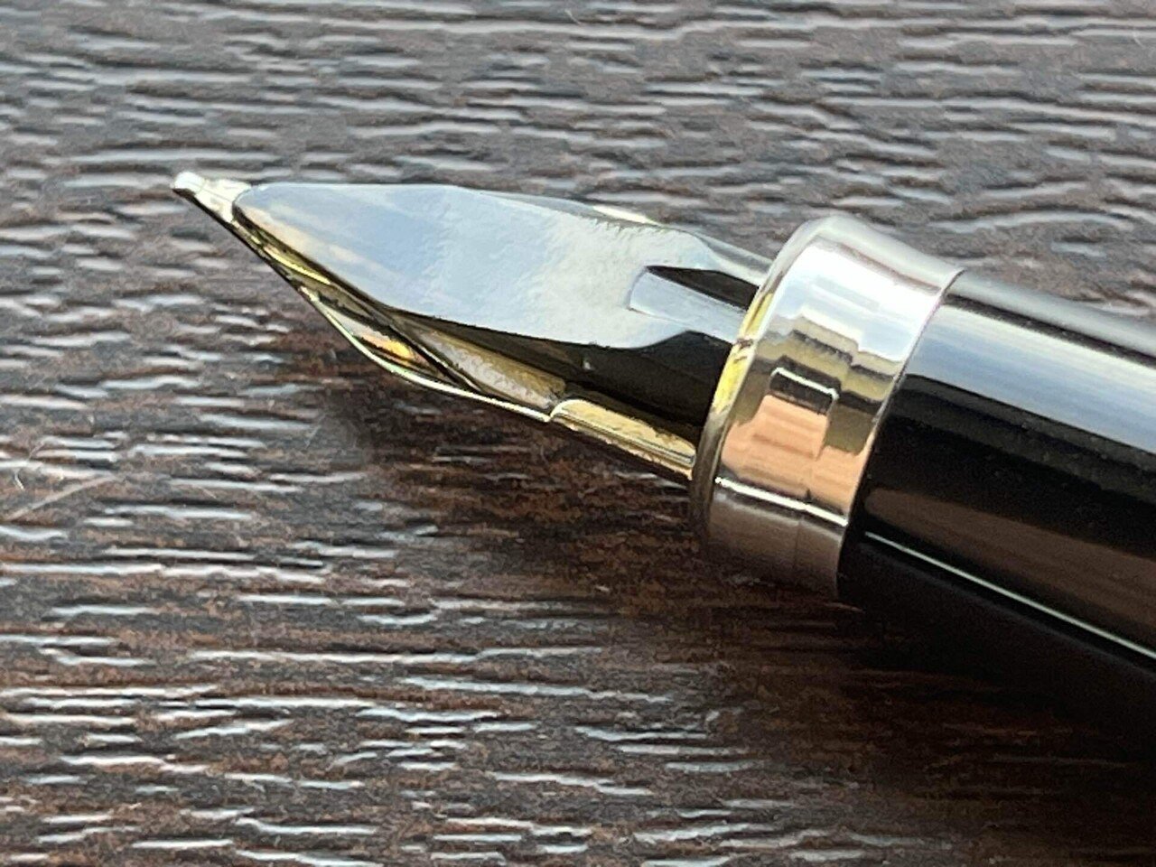 プラチナ　Belage　ベラ―ジェ　万年筆　14K　筆記確認出来ない 70s プラチナ ベラージュ PLATINUM BelAge （細字） 14KWG 02971