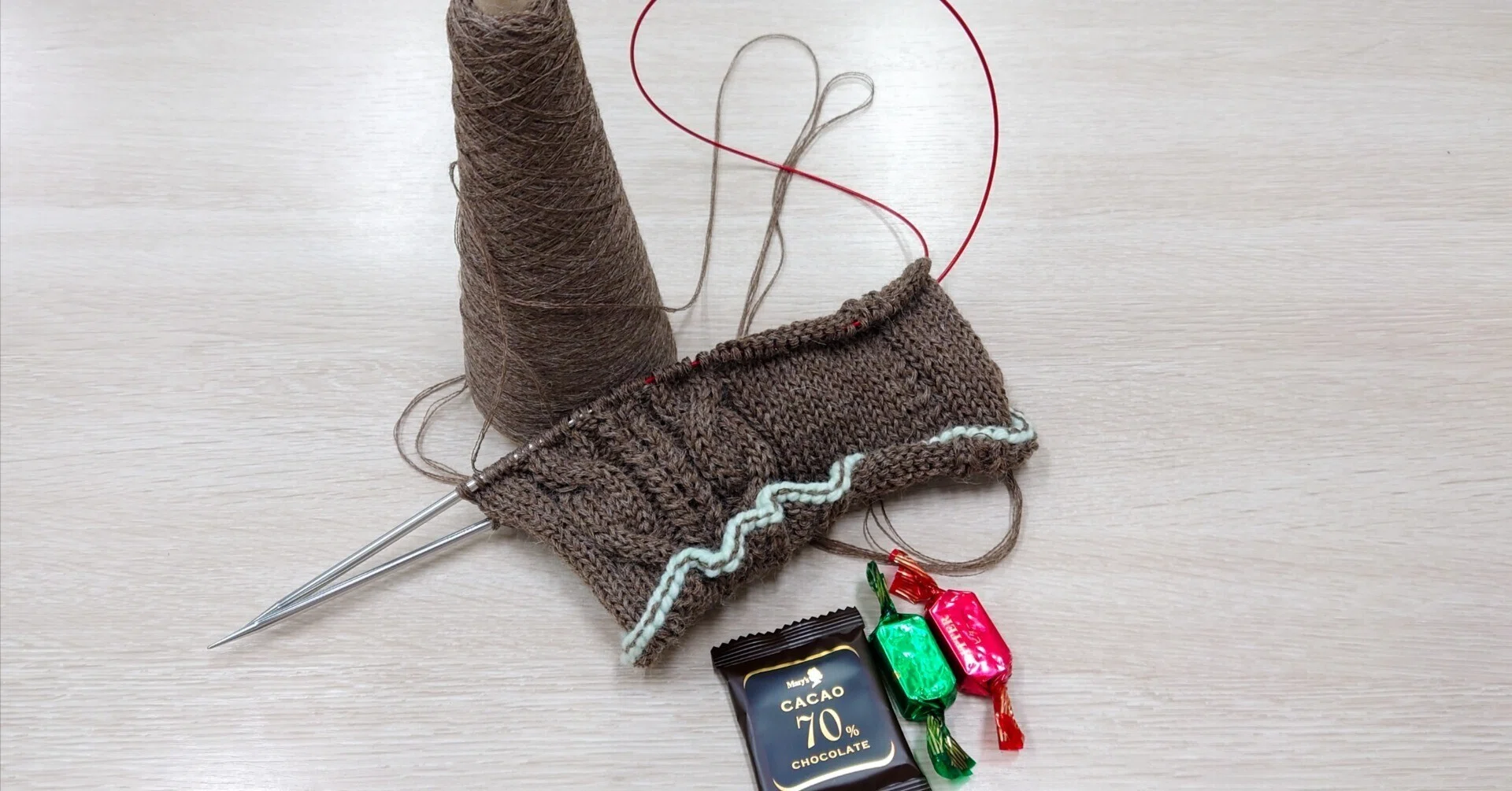 レポート】DARUMAPATTERNBOOK5 ニットジョガーパンツ｜aketako 0105