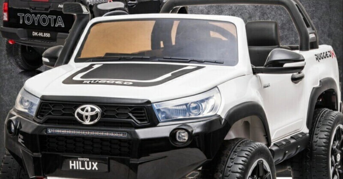 電動乗用ラジコンカー【TOYOTA HILUX オーストラリアモデル RUGGED X】