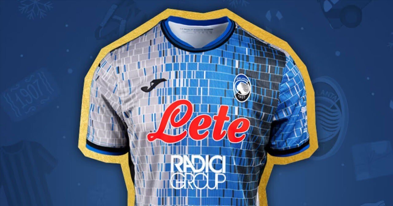 アタランタが恒例のクリスマスユニフォームを発表！今年は「屋根」の