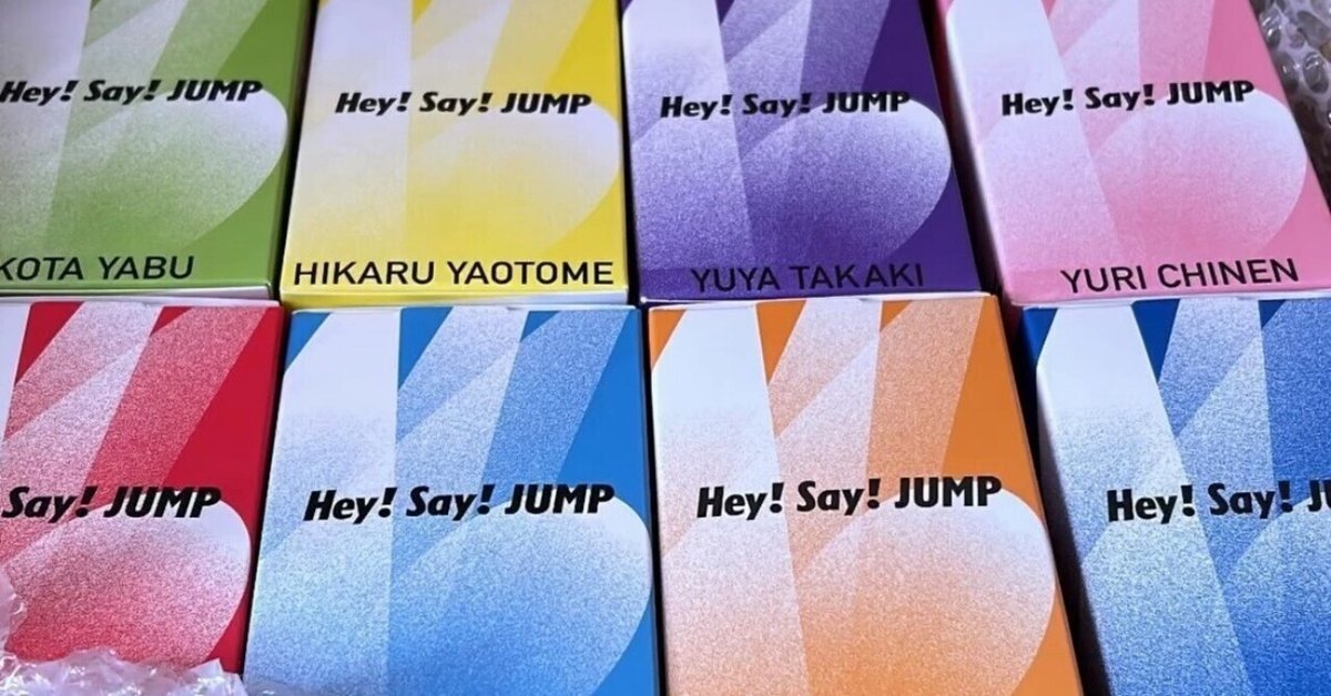 Hey! Say! JUMP フィギュア ノーマル メンカラ 5種類セット JUMPフィギュアちゃんをお迎えしました|あやか