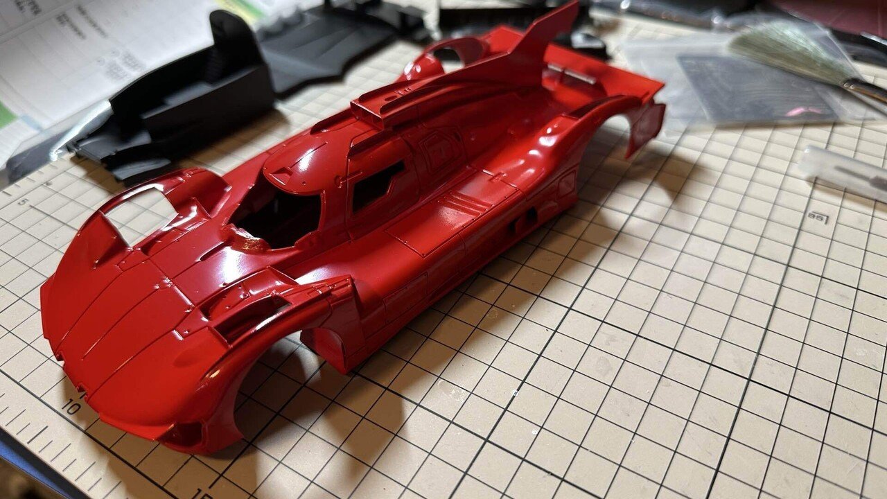 ニュースクラッチ1/24フェラーリ499P LM2024|プラモの部屋 ニュースクラッチ1/24フェラーリ499P LM2024|プラモの部屋