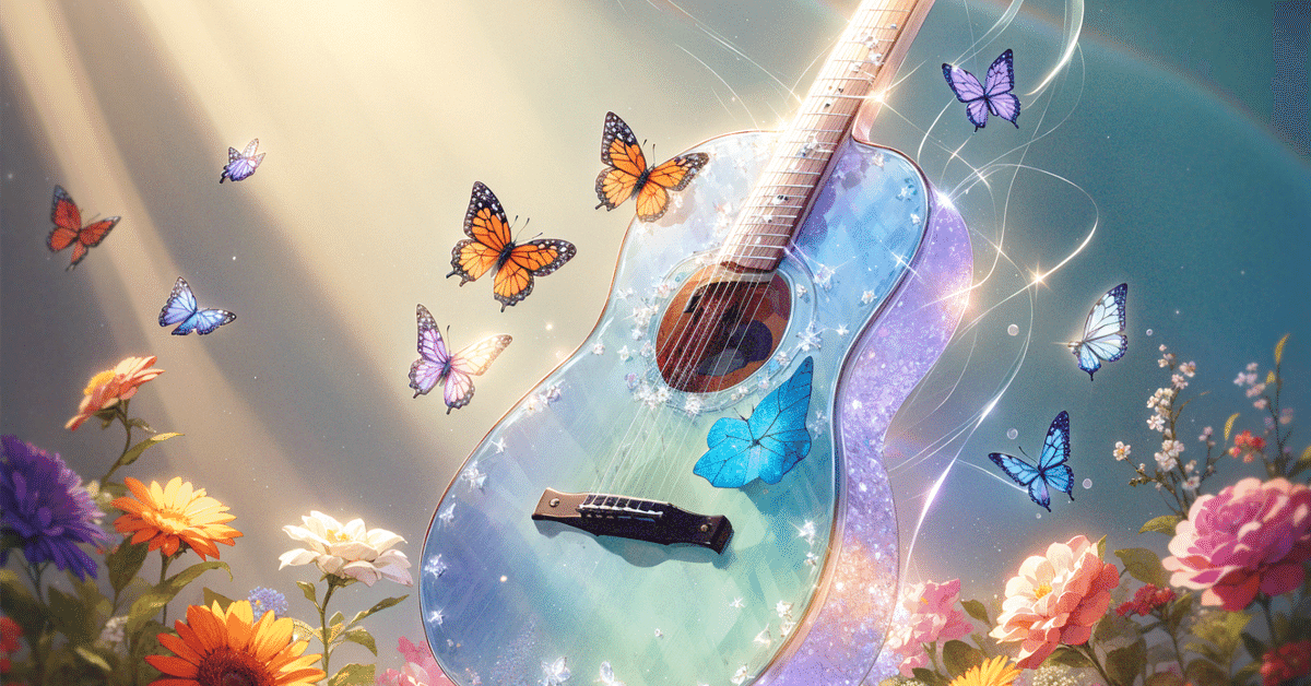 AI音楽生成】【ELEMAYU 18th アルバム】『Love in the guitar』【SunoAI】｜SDAI