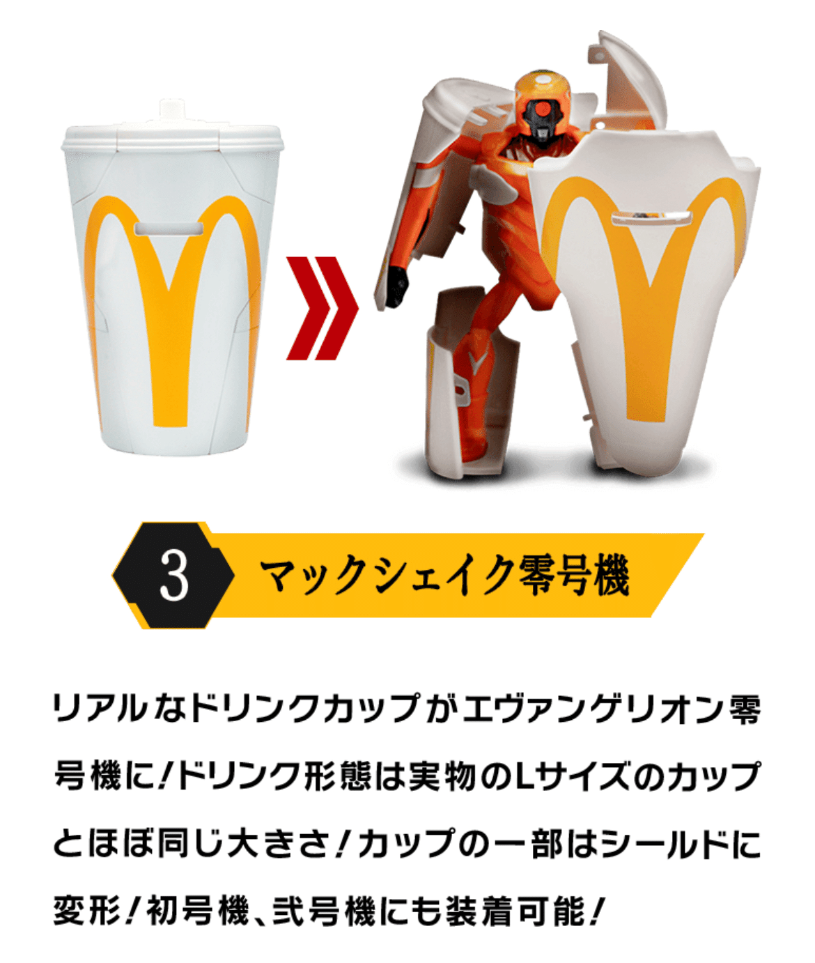 最新発見 マクドナルド×エヴァンゲリオンのコラボフィギュアが熱