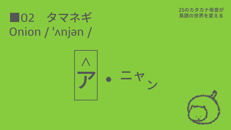 カタカタ母音で聴いてみよう 英単語 野菜選 Taka Note