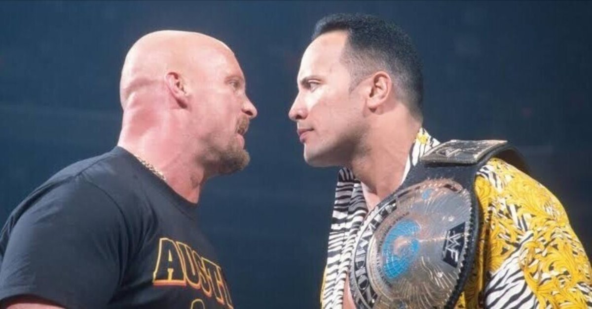 ザ・ロックvsストーンコールド】煽りVTRの最高到達点｜リジェー