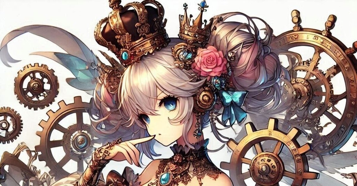 スチームパンクとバロックを一緒にしてもイイじゃないの！｜レイレイ