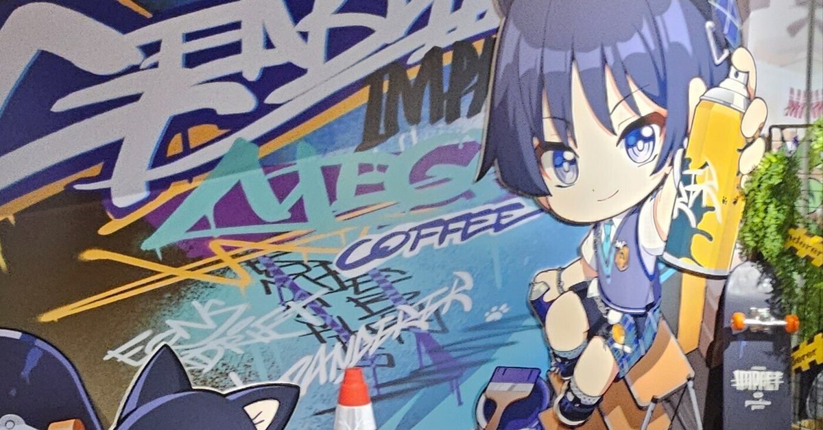 原神カフェinソウル 放浪者テーマ 240816,メガコーヒー原神