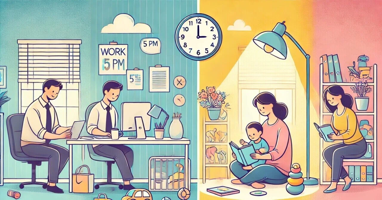Axe Structures Key The key to balancing parenting and work is the concept of setting ...