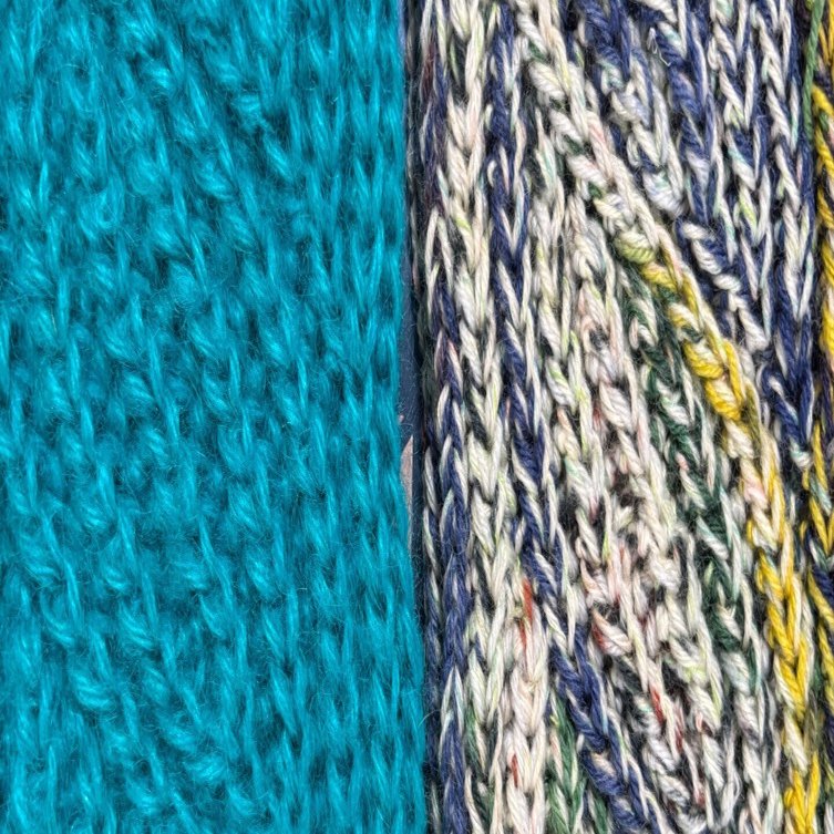 今冬初のマフラー完成しました｜yumiパンダ