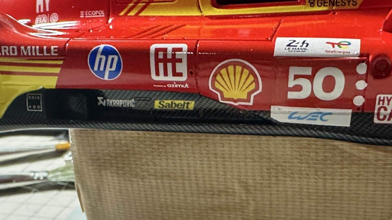 ニュースクラッチ1/24フェラーリ499P LM2024|プラモの部屋 ニュースクラッチ1/24フェラーリ499P LM2024|プラモの部屋