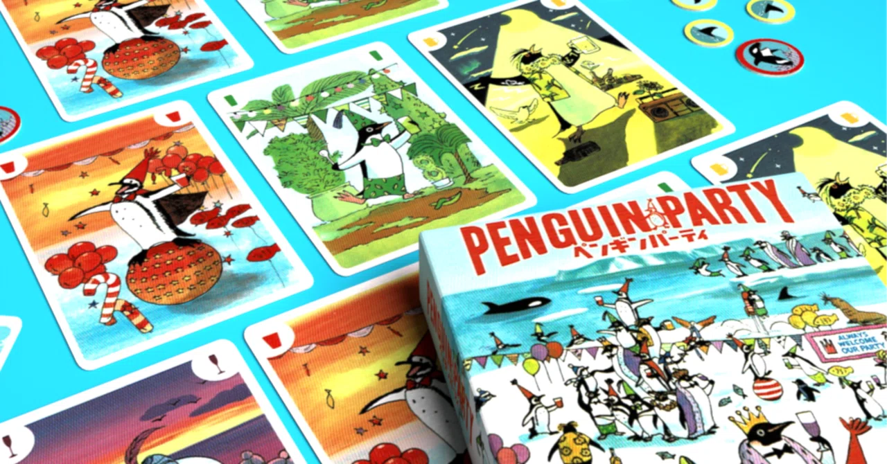 ボードゲーム紹介】わかりやすいルール説明『ペンギンパーティー』の