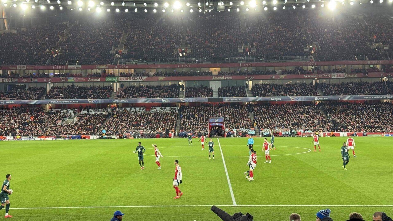 アーセナル観戦記(2024年12月)(モナコ戦)｜コシェルニー