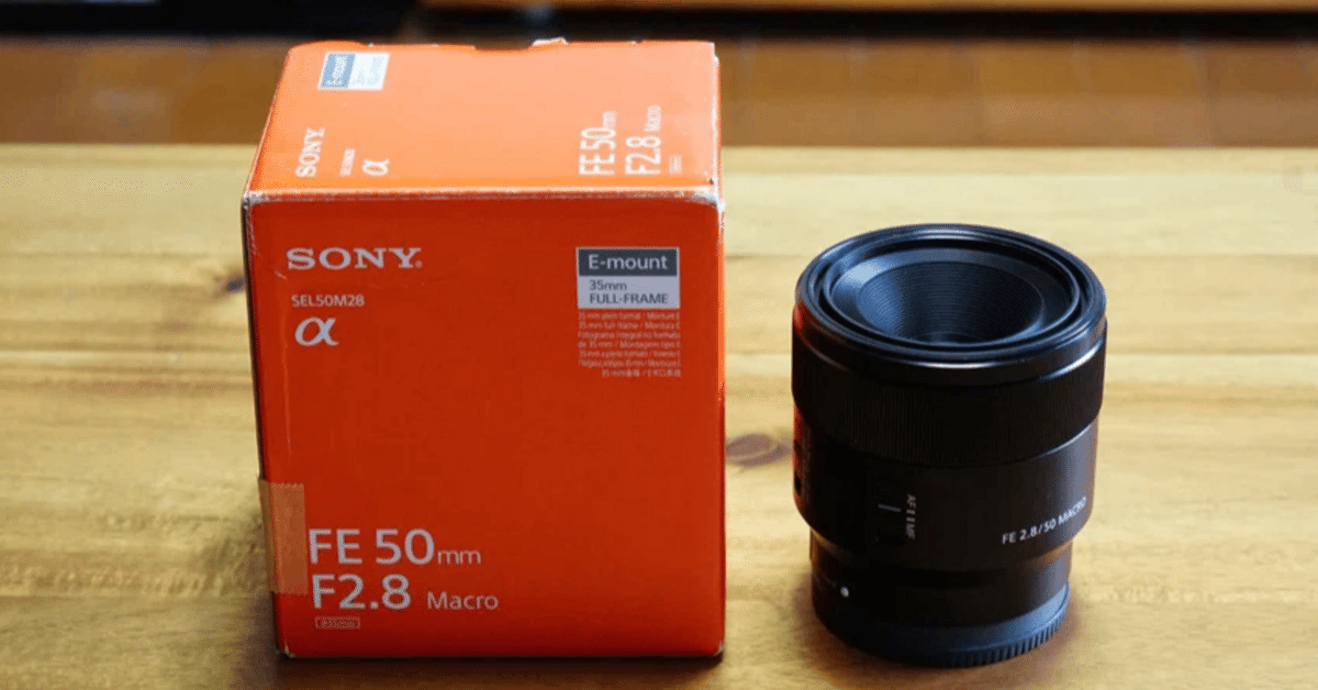 SONY - 【保証あり】SONY  FE 50F2.8 MACRO（フィルター付き） 保証あり】SONY FE 50F2.8 MACRO（フィルター付き）