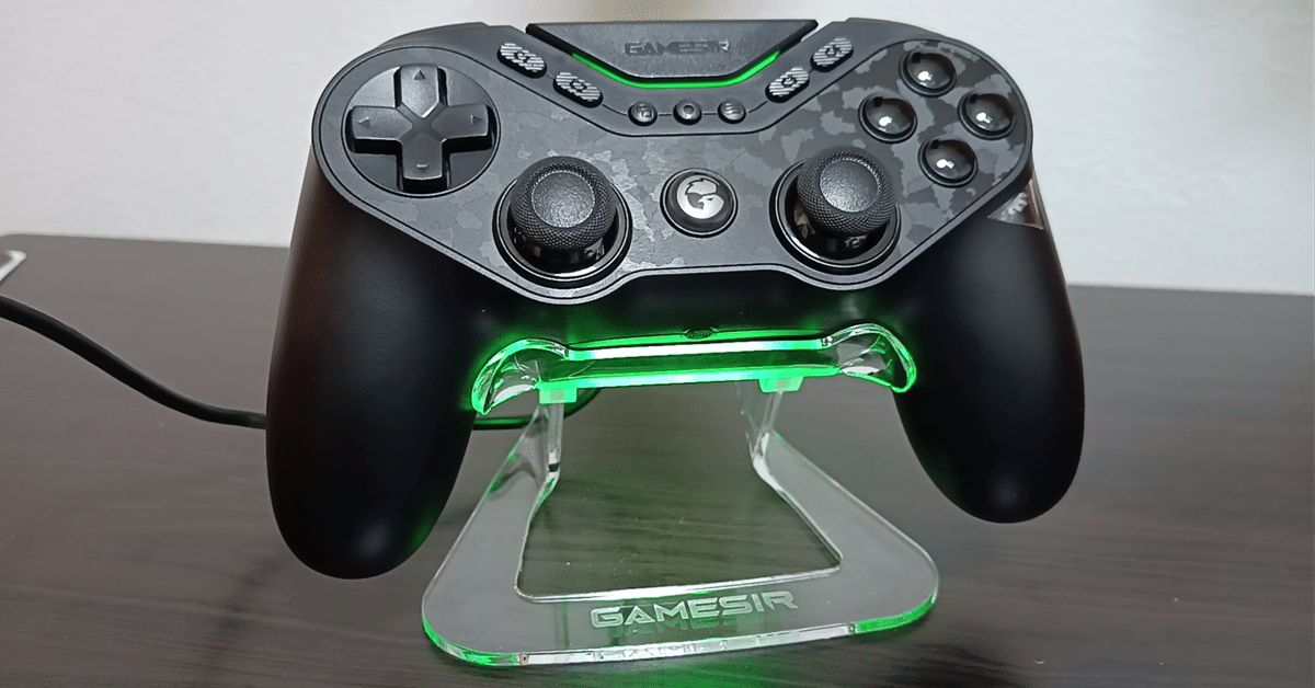 GameSir Tarantula Pro』～PS形状で、ボタンがNintendo Switch