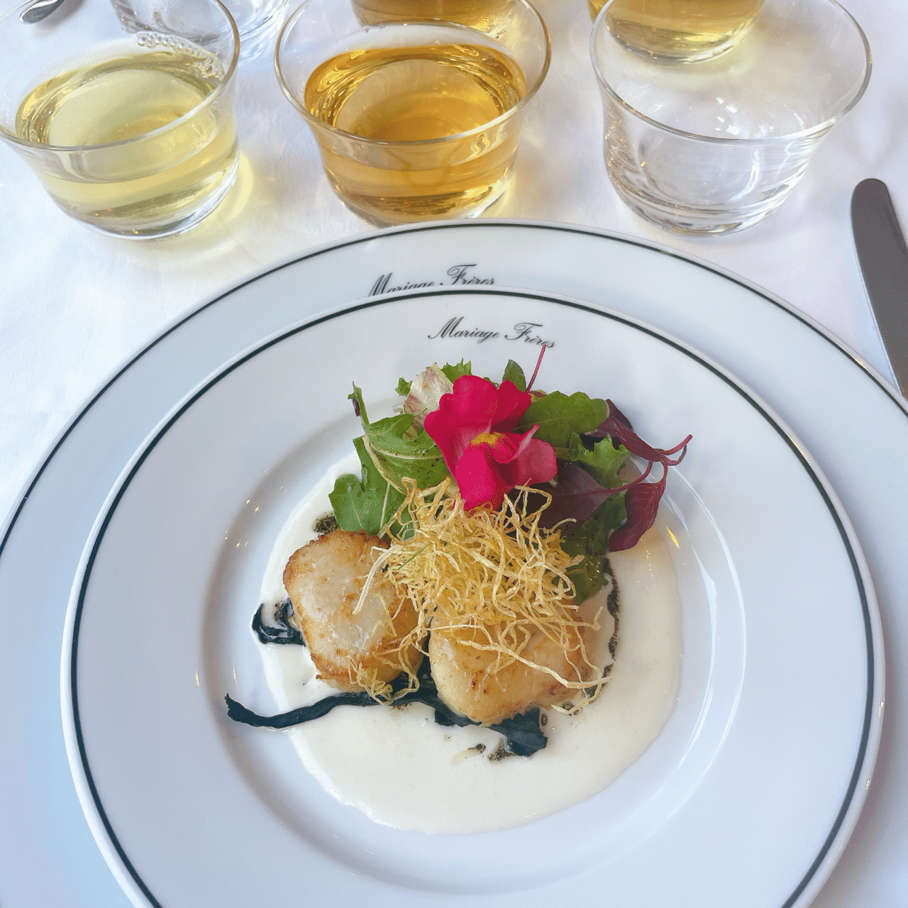 マリアージュフレールのノエルランチ｜岡本來子の日常ときどき鑑定日記