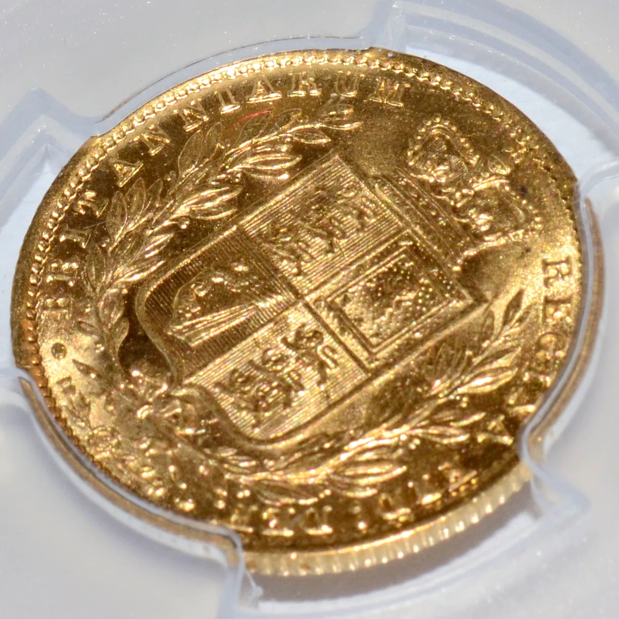 アンティークコインの世界｜ヴィクトリアのソヴリン金貨1861年銘 