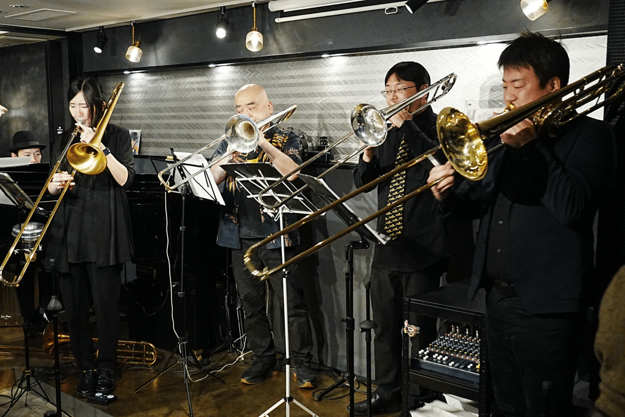 os) トロンボーン4重奏 ディヴィッド 3つの小品 ※捺印あり[1]7602