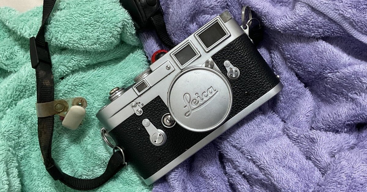 ライカM3モデル❗ ライカM3。工芸品として愛でてみた。｜ささじあきひで
